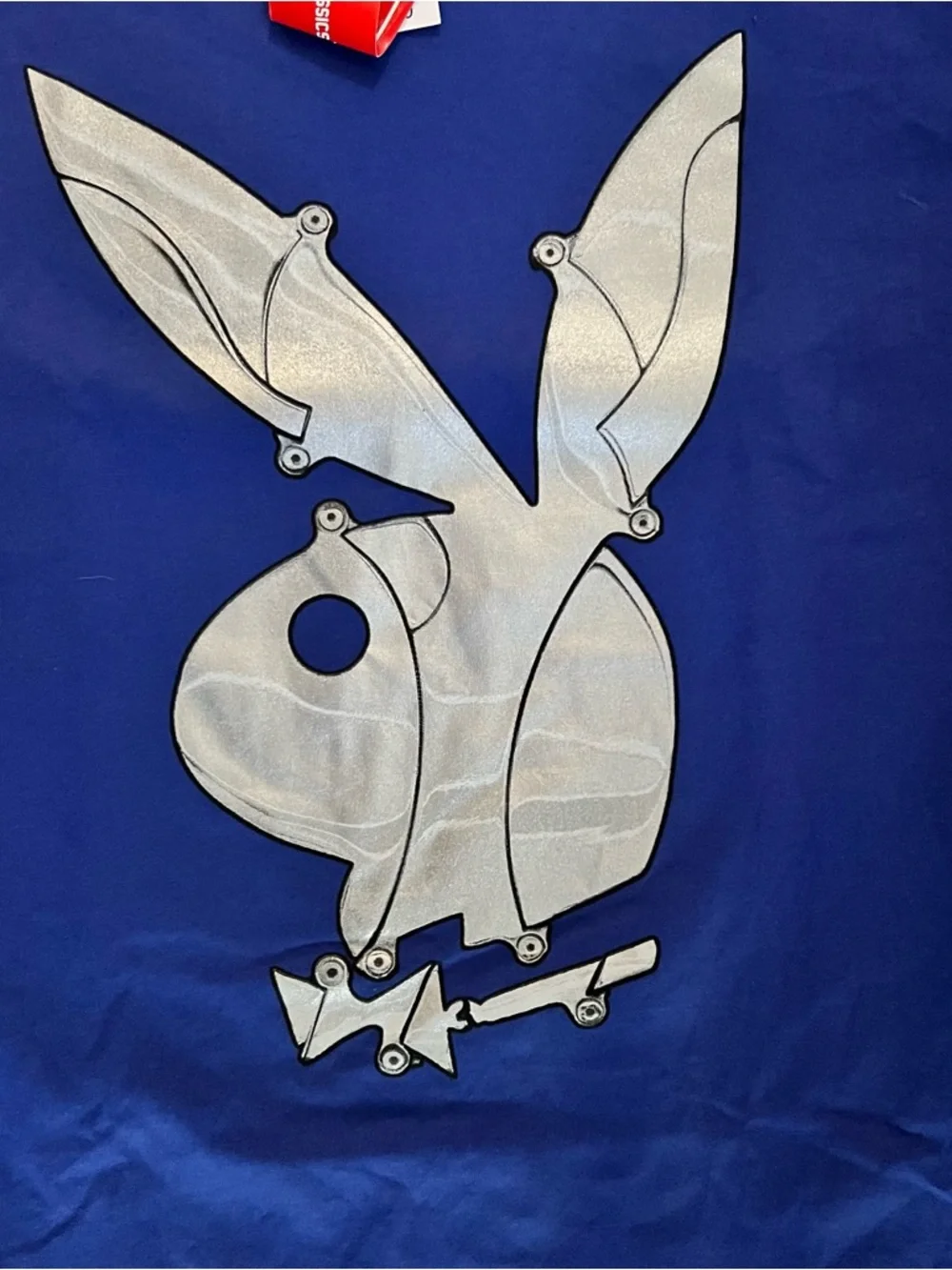 Headgear Classics Metallic Playboy Bunny Logo Tee - Picture 3 of 4